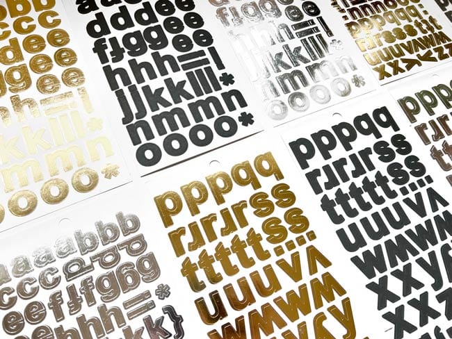 Alphabet Stickers - Alphabooks Classic Block - Image 4