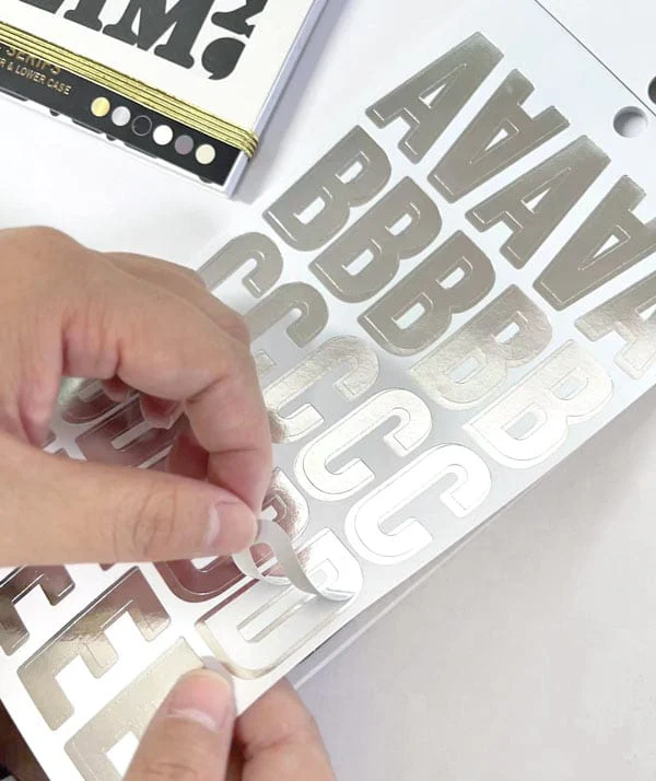 Alphabet Stickers - Alphabooks Classic Block - Image 7