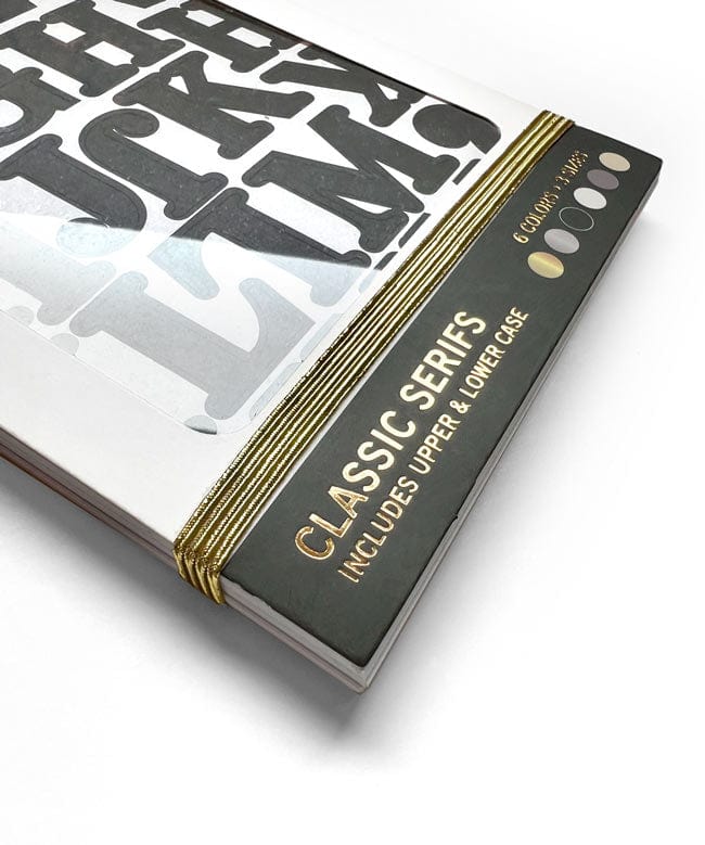 Alphabet Stickers - Alphabooks Classic Serifs - Image 5