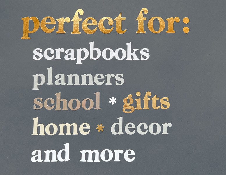 Alphabet Stickers - Alphabooks Colorways Serifs - Image 8