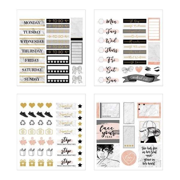 Planner Stickers Book - Glamorous Girls Minis - Image 3