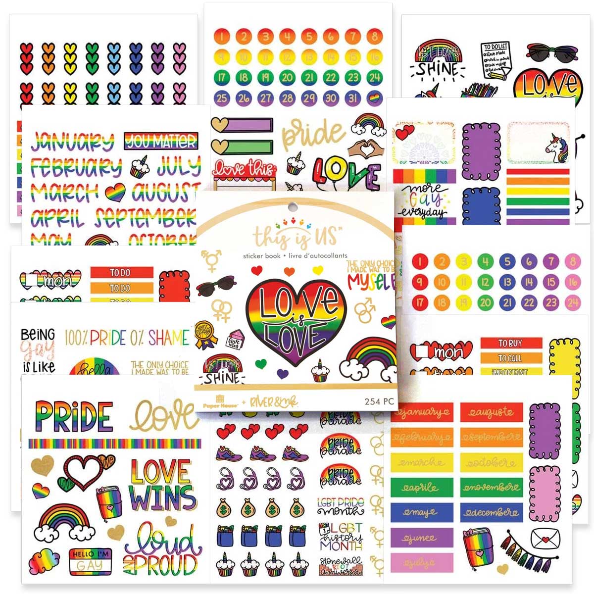 Pencil Pouch And Notebook Bundle - Love Is Love - Image 6