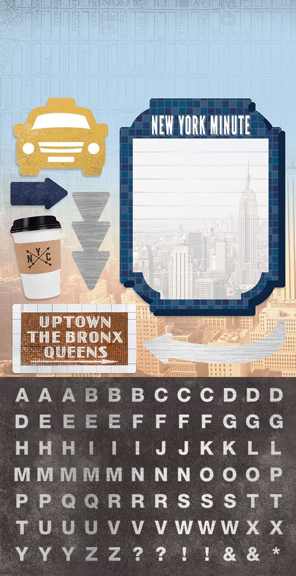 New York City Cardstock Sticker Multipack - Image 5